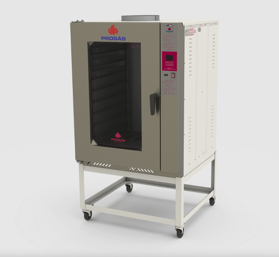 Horno convector Turbo gas 8 bandejas